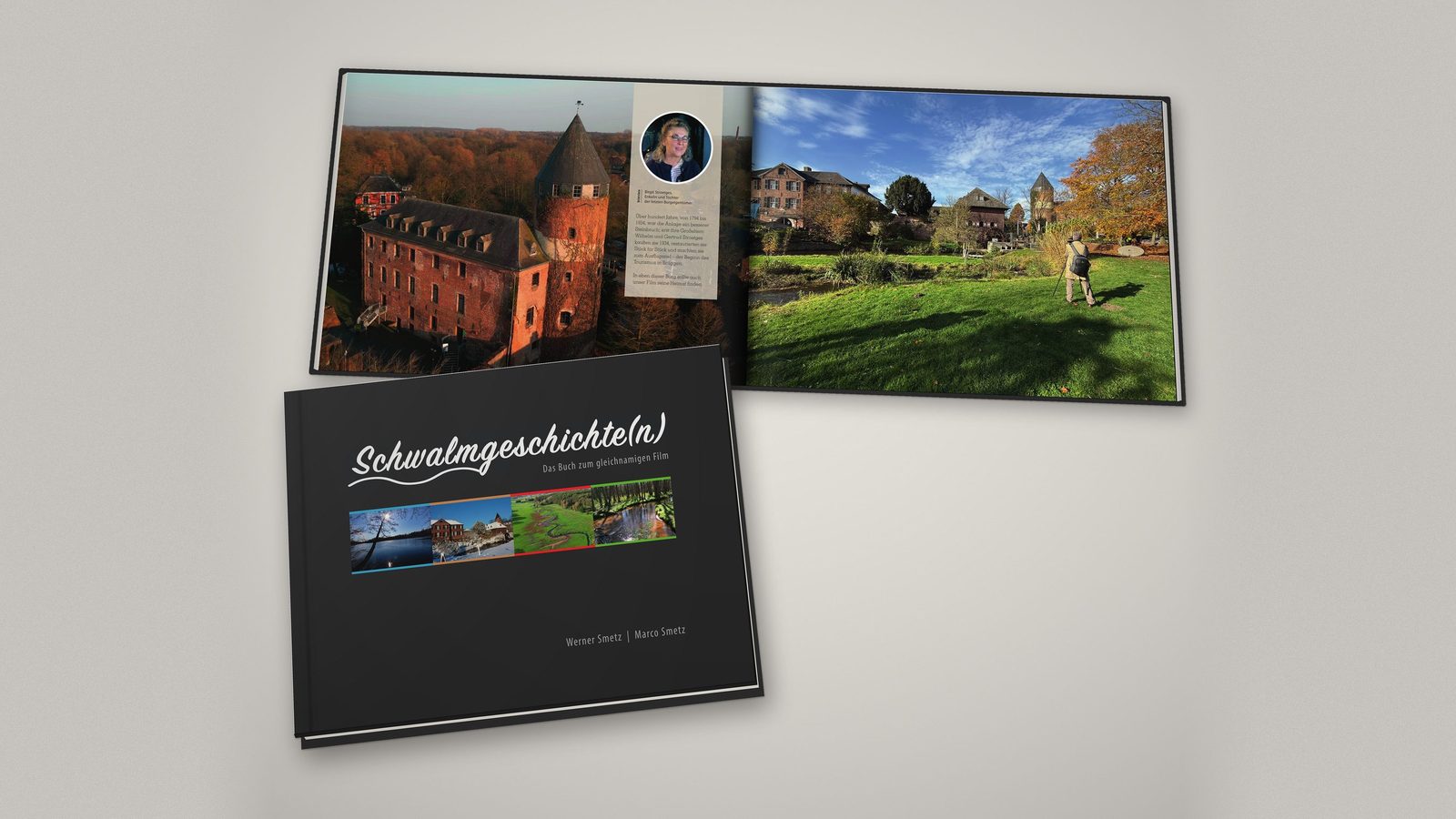 Das Begleitbuch Schwalmgeschichte(n) – geschlossen und aufgeschlagen