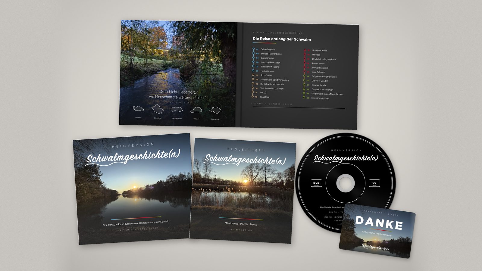 DVD-Heimversion im Digifile mit Begleitheft, Disc und Zugangskarte